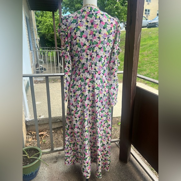 H&M Pink and Purple Wrap Midi Skirt for Cocktail - Picture 11 of 11